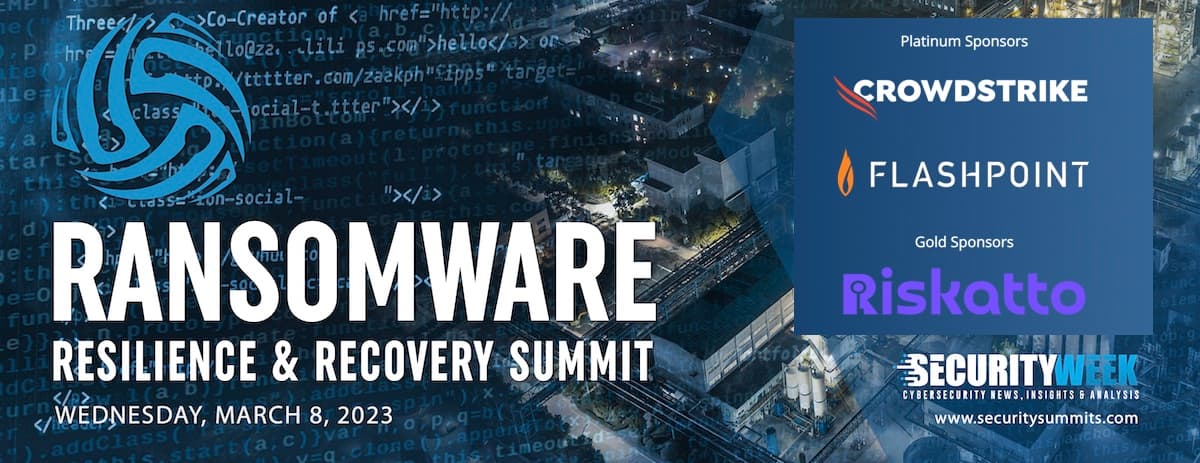 Ransomware Resilience & Recovery Summit