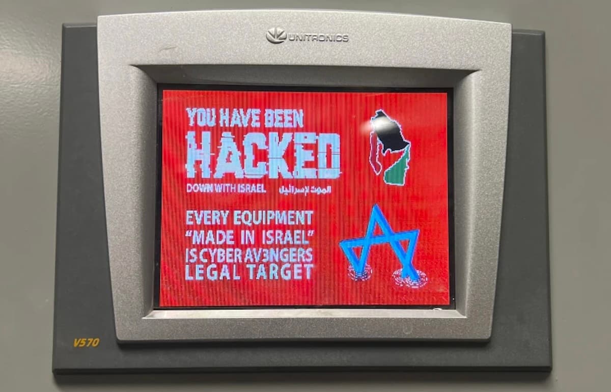 Unitronics PLC hacked