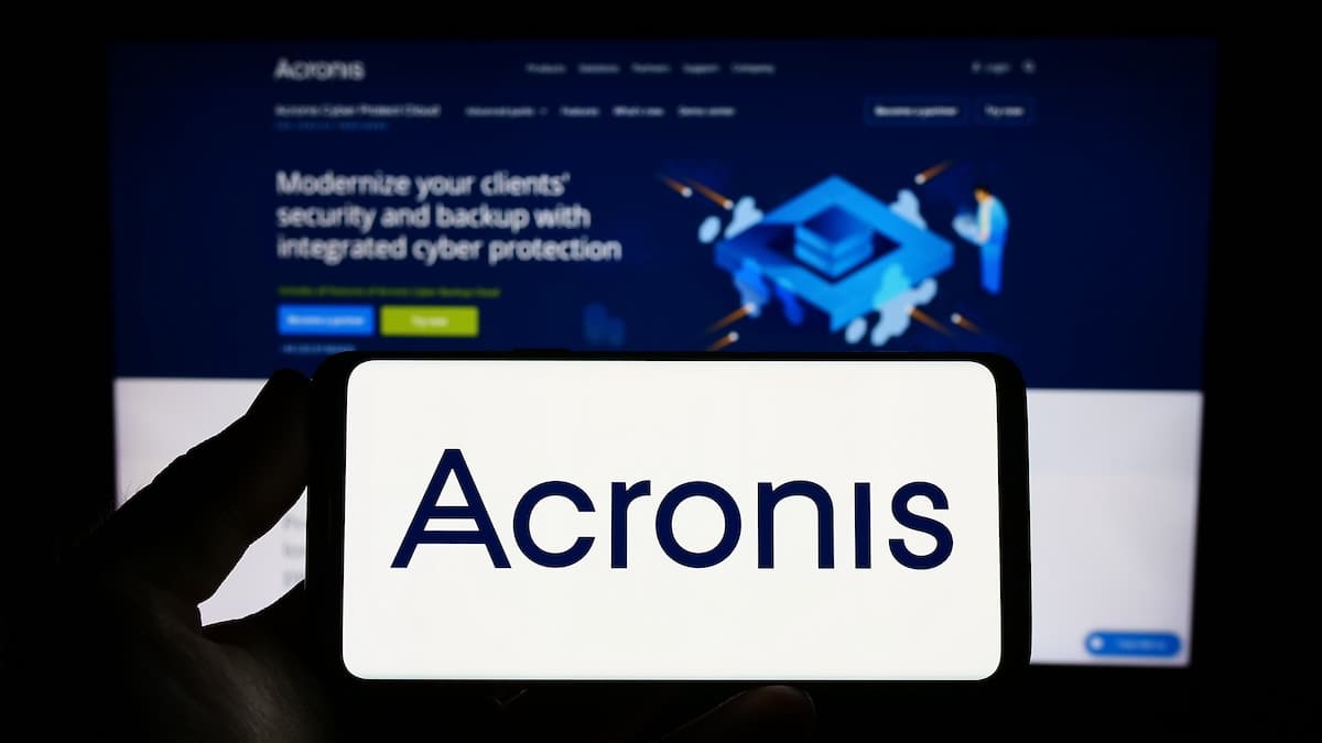 Acronis vulnerability exploited